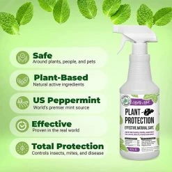 Best deal 👍 32 oz. Plant Protection Peppermint Spray by Mighty Mint 😀 -Organic Gardening Shop mighty mint bug killer spray pp 32 4f 1000