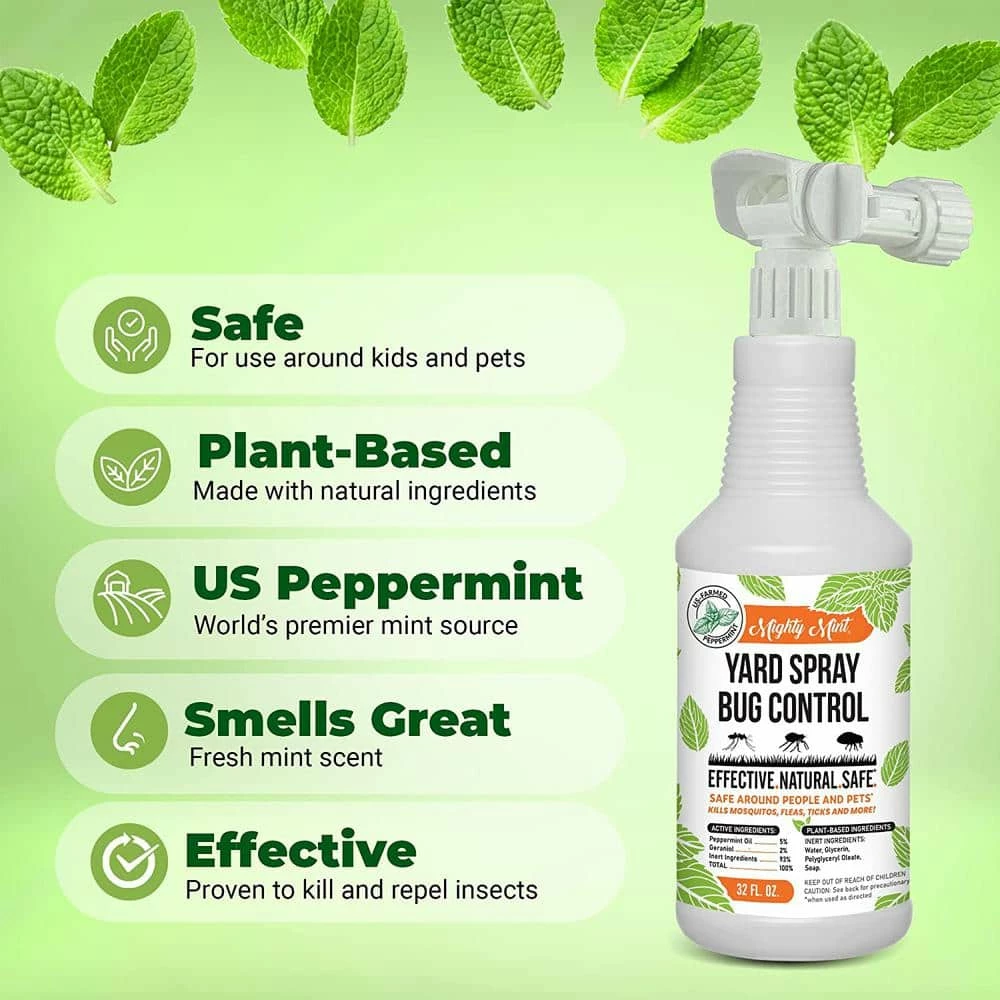 Deals π 32 oz. Yard Spray Bug Control Peppermint Spray by Mighty Mint π₯ 3 Deals π 32 oz. Yard Spray Bug Control Peppermint Spray by Mighty Mint π₯ - Image 3