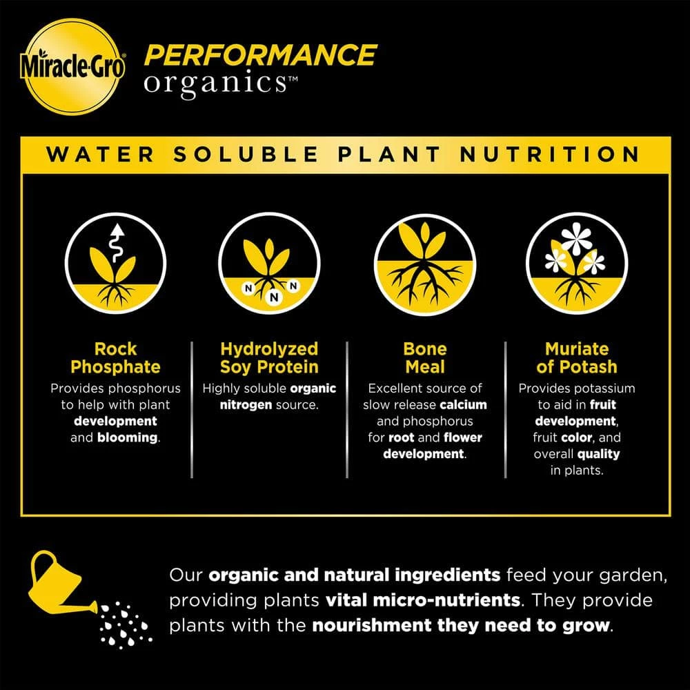 Outlet ✔️ 1 lb. Miracle Gro Performance Organics All Purpose Plant Nutrition by Miracle-Gro ❤️ 7 Outlet ✔️ 1 lb. Miracle Gro Performance Organics All Purpose Plant Nutrition by Miracle-Gro ❤️ - Image 7