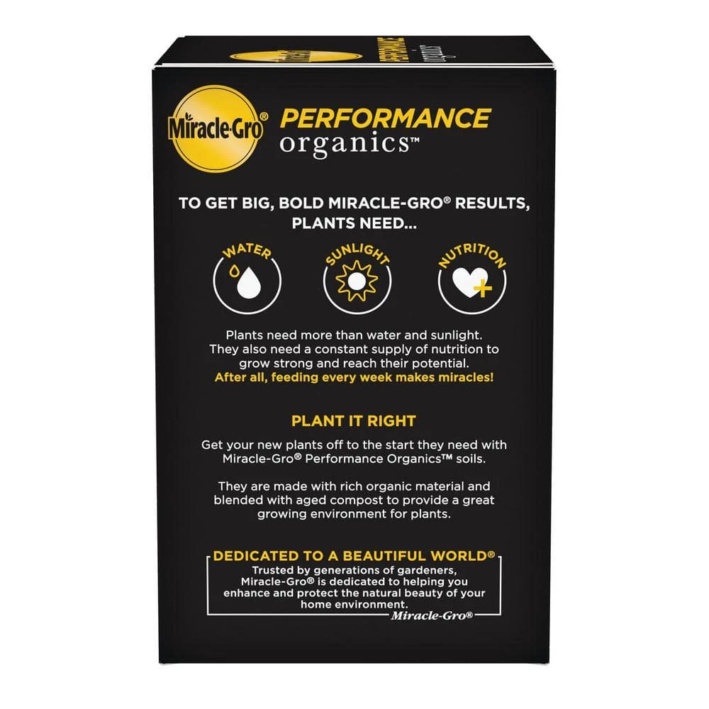 Outlet ✔️ 1 lb. Miracle Gro Performance Organics All Purpose Plant Nutrition by Miracle-Gro ❤️ 9 Outlet ✔️ 1 lb. Miracle Gro Performance Organics All Purpose Plant Nutrition by Miracle-Gro ❤️ - Image 9