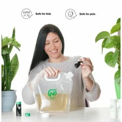 Buy 🎁 1.18 oz. Organic Indoor Houseplant Liquid Balanced Nutrition, Mycorrhizae All Season Plant Food .10 .15 .12 (2-Pack) by NOOT 👏 -Organic Gardening Shop organic plant food noot tube dbl fa 1000