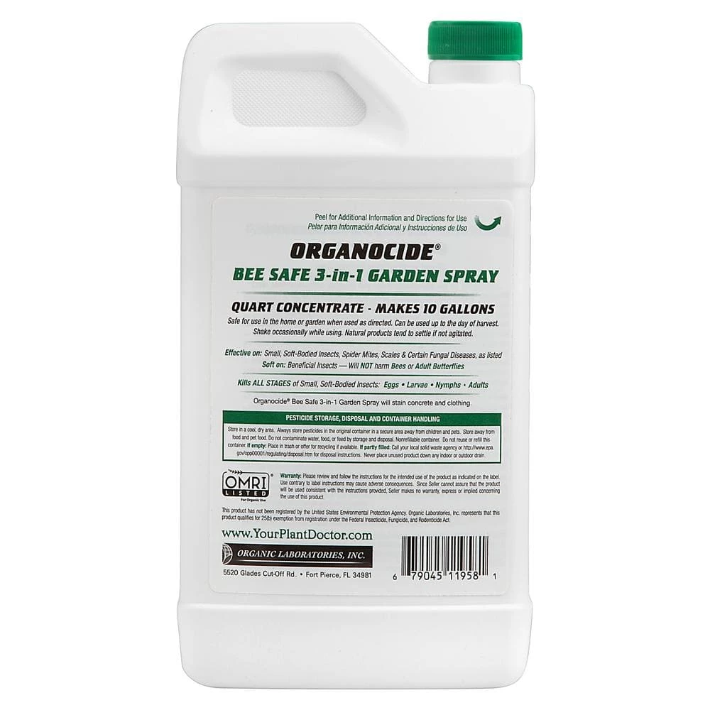 Best Pirce π 1 Qt. Organic Fungus and Pest Control by Organocide 𧨠3 Best Pirce π 1 Qt. Organic Fungus and Pest Control by Organocide 𧨠- Image 3