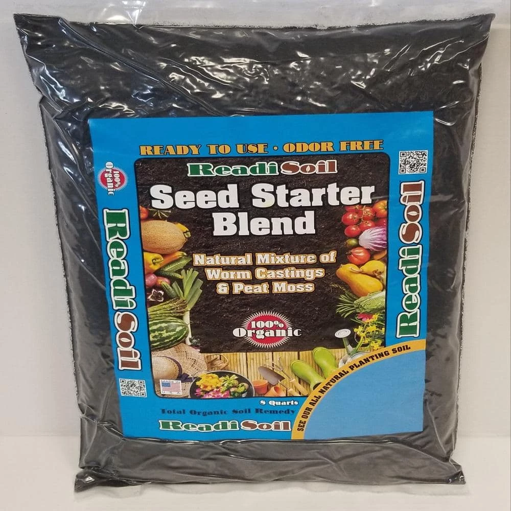 Top 10 π₯° 8 Qt. 100% Organic Worm Castings Seed Starter by Readi Soil π 1 Top 10 π₯° 8 Qt. 100% Organic Worm Castings Seed Starter by Readi Soil π