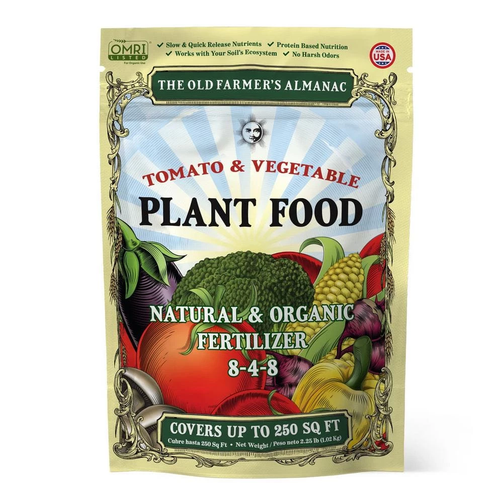 Top 10 π Old Farmer's Almanac 2.25 lbs. Organic Tomato and Vegetable Plant Food Fertilizer, Covers 250 sq. ft. by SIMPLYGRO βοΈ 1 Top 10 π Old Farmer's Almanac 2.25 lbs. Organic Tomato and Vegetable Plant Food Fertilizer, Covers 250 sq. ft. by SIMPLYGRO βοΈ