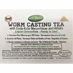 Budget 🧨 16 oz. Worm Casting Tea with Mychorrhizae by soil blend 🛒