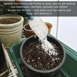 Best reviews of ⭐ Harvest Hero Enhanced Perlite Soil Mix (16 Qt./4 Gal./15 l) by Viagrow ✔️ -Organic Gardening Shop viagrow grow media f003003 2 1d 1000