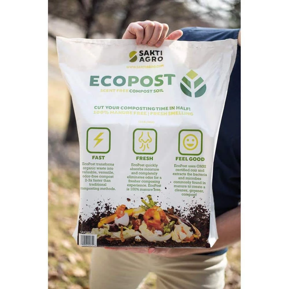 Outlet π 2.8 cu. ft. Sakti Agro EcoPost Compost Soil Scent Free Coconut Coir Expanding Block (100 l) by Viagrow π 3 Outlet π 2.8 cu. ft. Sakti Agro EcoPost Compost Soil Scent Free Coconut Coir Expanding Block (100 l) by Viagrow π - Image 3