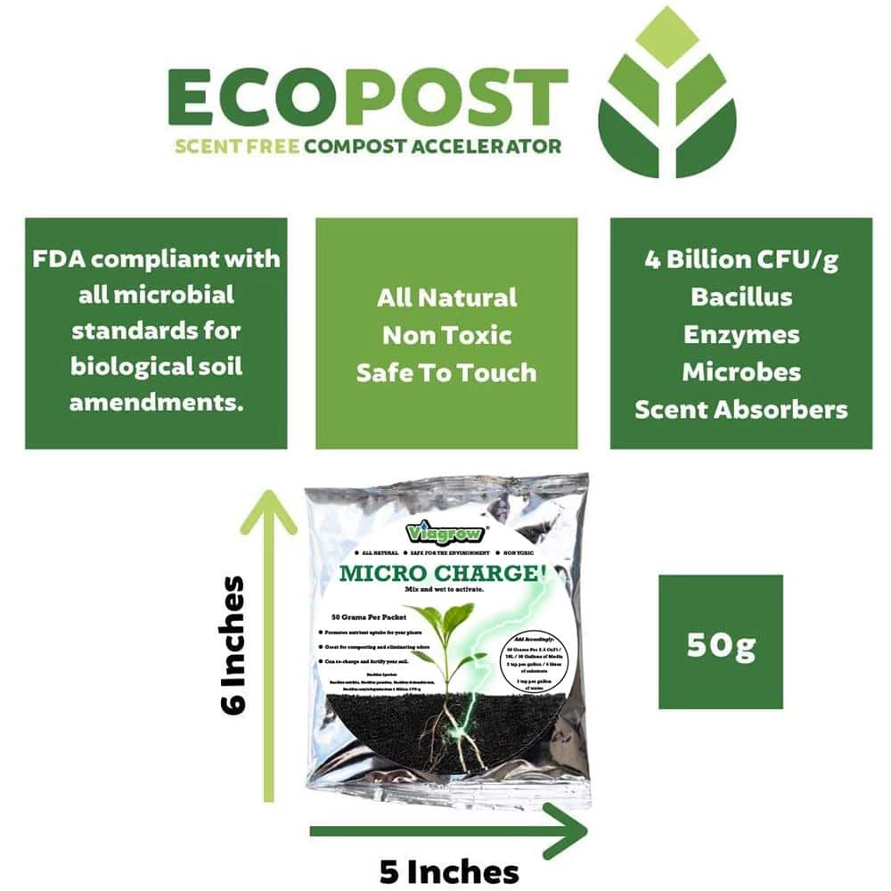Outlet π 2.8 cu. ft. Sakti Agro EcoPost Compost Soil Scent Free Coconut Coir Expanding Block (100 l) by Viagrow π 4 Outlet π 2.8 cu. ft. Sakti Agro EcoPost Compost Soil Scent Free Coconut Coir Expanding Block (100 l) by Viagrow π - Image 4