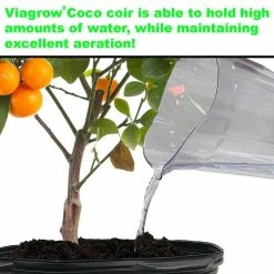 Wholesale π 11 lbs. (5 kg) Coconut Coir Block, 100% Organic Coco Coir by Viagrow β 11 Wholesale π 11 lbs. (5 kg) Coconut Coir Block, 100% Organic Coco Coir by Viagrow β -Organic Gardening Shop viagrow grow media vcb5 1d 1000