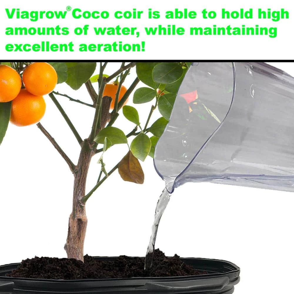 Best Sale π€© Coconut Coir Block of Soilless Media with Micro Charge Makes Approx 18 Gal./2.4 cf/68 l by Viagrow βοΈ 4 Best Sale π€© Coconut Coir Block of Soilless Media with Micro Charge Makes Approx 18 Gal./2.4 cf/68 l by Viagrow βοΈ - Image 4