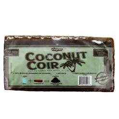 New π 1.4 lbs./650g Premium Coco Coir, Soilless Grow Media, Coconut Coir Brick by Viagrow π