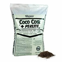 Best Sale 𧨠1.7 cu. ft. Coco Coir Plus Perlite Premium Grow Media by Viagrow β€οΈ