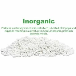 Best Sale 🤩 59 Quarts, 2 cu. ft. Organic Perlite Planting Soil Additive and Growing Medium White (2-pack) by Viagrow 💯 -Organic Gardening Shop viagrow grow media vpr1 2 66 1000