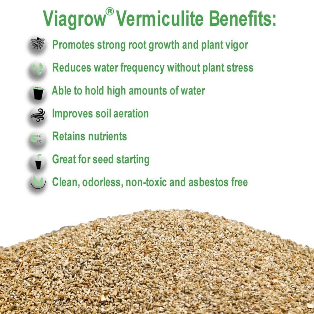 Budget ⨠4 cu. ft. 29.9 Gal./113 l Horticultural Vermiculite by Viagrow 𧨠3 Budget ⨠4 cu. ft. 29.9 Gal./113 l Horticultural Vermiculite by Viagrow 𧨠- Image 3