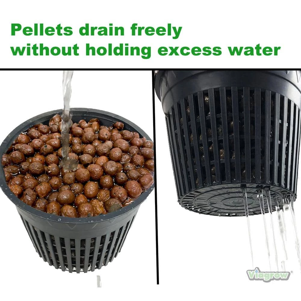 Outlet π 20 liters / 0.70 cu. ft. / 4 Gal. / Hydroponic Gardening Medium, Grow Rock, Expanded Clay Pebbles (2-bags of 10-liters) by Viagrow π 4 Outlet π 20 liters / 0.70 cu. ft. / 4 Gal. / Hydroponic Gardening Medium, Grow Rock, Expanded Clay Pebbles (2-bags of 10-liters) by Viagrow π - Image 4