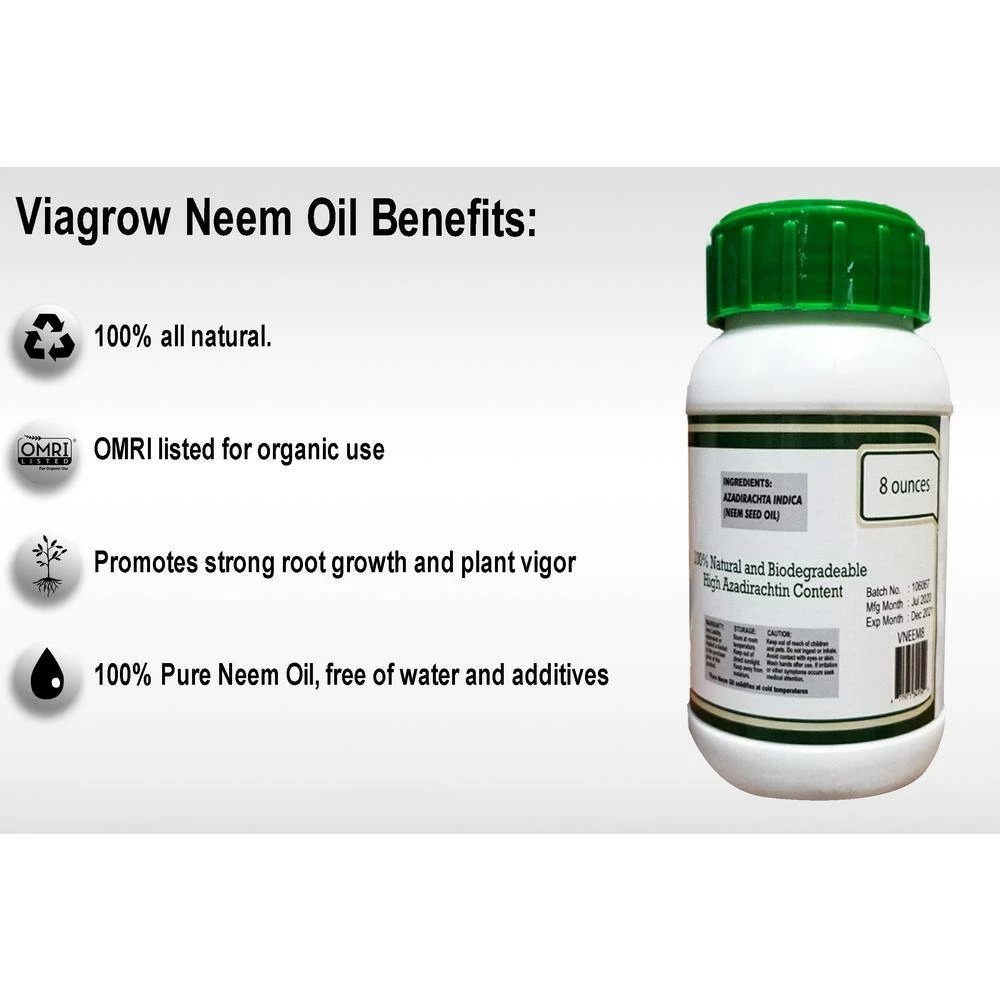 Best Pirce π 16 oz. Cold Pressed Neem Oil Seed Extract (Makes 24 Gal.) by Viagrow π₯° 2 Best Pirce π 16 oz. Cold Pressed Neem Oil Seed Extract (Makes 24 Gal.) by Viagrow π₯° - Image 2