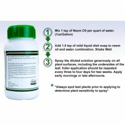 Budget 🤩 8 oz. Cold Pressed Neem Oil Seed Extract (Makes 12 Gal.) by Viagrow ❤️ -Organic Gardening Shop viagrow organic disease control vneem8 40 1000