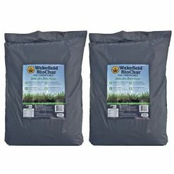 Best deal 💯 1 cu. ft. Bag Premium Biochar Organic Garden Soil Conditioner (2-Pack) by WAKEFIELD 🌟
