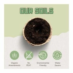 Flash Sale 🔔 Premium Organic Coco Coir Potting Garden Soil - 3 lbs. Expands Up to 3 Gal. by WONDER SOIL 🧨 -Organic Gardening Shop wonder soil organic potting soil wsor3 1f 1000