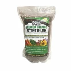Flash Sale 🔔 Premium Organic Coco Coir Potting Garden Soil - 3 lbs. Expands Up to 3 Gal. by WONDER SOIL 🧨