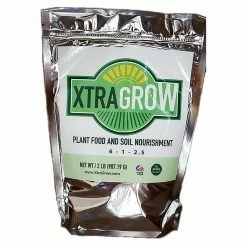Promo ❤️ 2 lbs. Premium 100% Organic Granular All-Purpose Plant Food and Soil Nourishment/Conditioner and Composter by XtraGrow ⌛